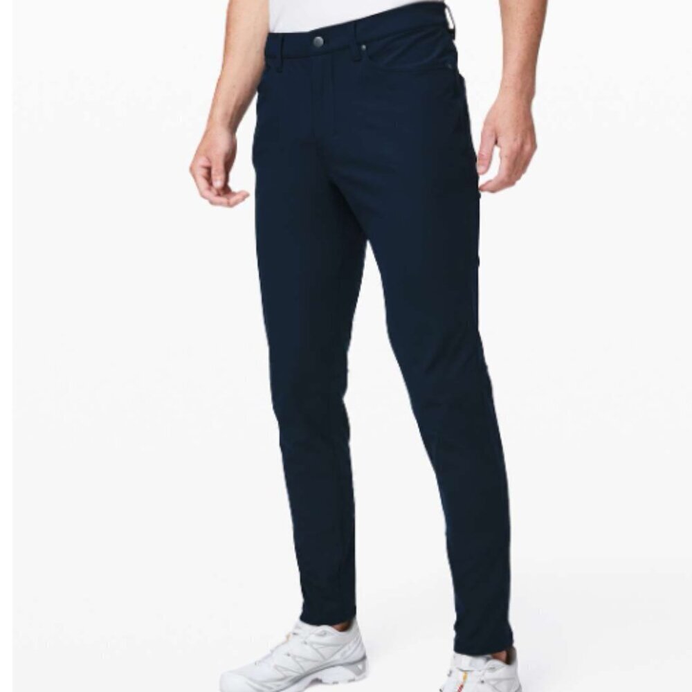 LULULEMON ABC Slim Fit 5 Pocket Pants Blue Size 30